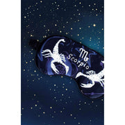 Jessica Russell Flint Scorpio Zijden Oogmasker - Blauw/Wit