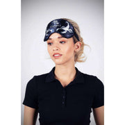 Jessica Russell Flint Scorpio Zijden Oogmasker - Blauw/Wit