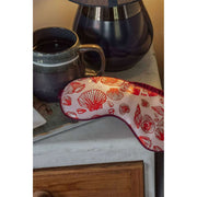 Jessica Russell Flint Shells Zijden Oogmasker - Rood/Roze