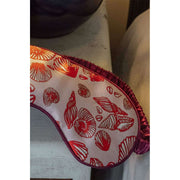 Jessica Russell Flint Shells Zijden Oogmasker - Rood/Roze