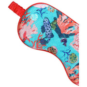 Jessica Russell Flint Onderwater Koraal Zijden Oogmasker - Blauw/Roze