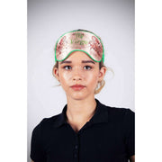 Jessica Russell Flint Maagd Zijden Oogmasker - Beige/Groen