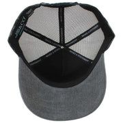 John Hatter Badass rubberen truckerpet - grijs/zwart/groen
