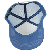 John Hatter Coach Rubber Trucker Hoed - Blauw/Wit