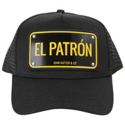 John Hatter El Patron aluminium truckerpet - zwart
