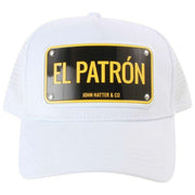 John Hatter El Patron aluminium truckerpet - wit