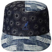 Kangol Denim Mashup legerpet - blauwe picknick