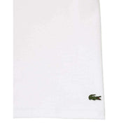 Lacoste Cotton Jersey Signature Print T-Shirt - White