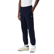 Lacoste Organic Cotton Fleece Joggers - Navy