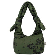 Lefrik Biwa Puffy Mini Floral Shoulder Bag - Green