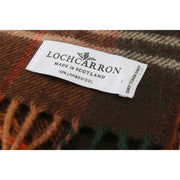 Locharron of Scotland Darwin Chisholm jacht lamswollen sjaal - bruin