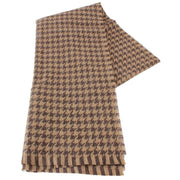 Locharron of Scotland Fearne Corrie British Wool Scarf - Taupe Brown