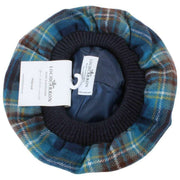 Locharron of Scotland Holyrood Moderne Lamswol Tam - Blauw