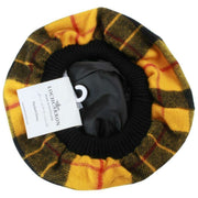 Locharron of Scotland Macleod Jurk Modern Lamswol Tam - Geel/Zwart