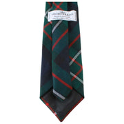 Locharron of Scotland Reiver Ferguson moderne tartan stropdas - marineblauw/groen/rood