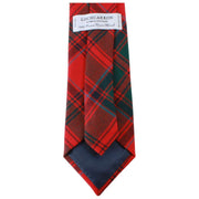 Locharron of Scotland Reiver Grant Clan Tartan stropdas - rood/groen