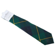 Locharron of Scotland Reiver Johnstone moderne tartan stropdas - donkergroen/marineblauw