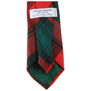 Locharron of Scotland Reiver Kerr moderne tartan stropdas - rood/groen