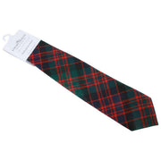 Locharron of Scotland Reiver MacArthur Clan moderne tartan stropdas - donkergroen/marineblauw/rood