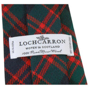Locharron of Scotland Reiver MacArthur Clan moderne tartan stropdas - donkergroen/marineblauw/rood