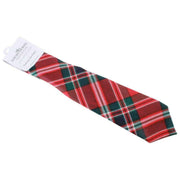 Locharron of Scotland Reiver MacFarlane moderne tartan stropdas - rood/groen/wit