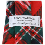 Locharron of Scotland Reiver MacFarlane moderne tartan stropdas - rood/groen/wit
