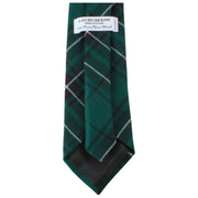 Locharron of Scotland Reiver MacLean Hunting moderne stropdas - zwart/groen/wit