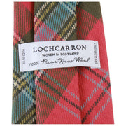 Locharron van Schotland Reiver MacLean van Duart verweerde tartan stropdas - roze/groen