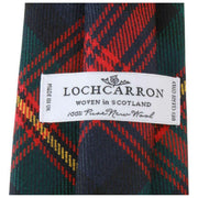 Locharron of Scotland Reiver MacLellan moderne tartan stropdas - marineblauw/groen/rood