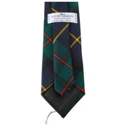 Locharron of Scotland Reiver MacLeod Of Harris moderne tartan stropdas - marineblauw/groen