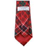 Locharron of Scotland Reiver MacRae moderne tartan stropdas - rood/groen