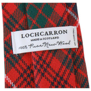 Locharron of Scotland Reiver MacRae moderne tartan stropdas - rood/groen