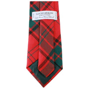 Locharron of Scotland Reiver Maxwell moderne tartan stropdas - rood/groen