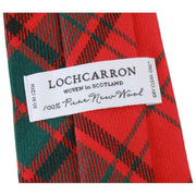 Locharron of Scotland Reiver Maxwell moderne tartan stropdas - rood/groen