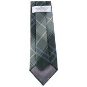 Locharron of Scotland Reiver Patriot verweerde tartan stropdas - grijs/blauw