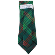 Locharron of Scotland Reiver Ross Hunting moderne tartan stropdas - groen/rood