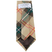 Locharron of Scotland Reiver Saskatchewan Tartan stropdas - Beige/zwart/rood