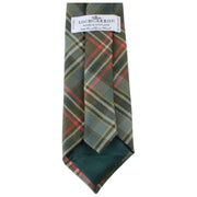 Locharron of Scotland Reiver Scott verweerde tartan stropdas - grijs/bruin