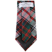 Locharron of Scotland Revier MacDonald jurk moderne tartan stropdas - wit/rood/donkergroen