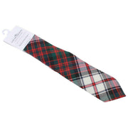 Locharron of Scotland Revier MacDonald jurk moderne tartan stropdas - wit/rood/donkergroen
