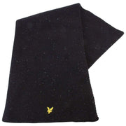 Lyle & Scott Donegal sjaal en muts cadeauset - Jet Black