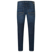 MAC Jeans Arne Pipe Hemp Denim Jeans - Donkerblauwe 3D-wassing