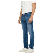 MAC Jeans Arne Pipe Hemp Denim Jeans - Middenblauw Authentiek