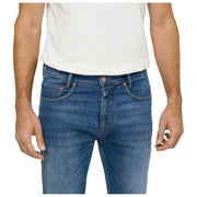 MAC Jeans Arne Pipe Hemp Denim Jeans - Middenblauw Authentiek