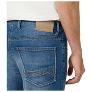 MAC Jeans Arne Pipe Hemp Denim Jeans - Middenblauw Authentiek