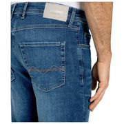 MAC Jeans Arne Gerecyclede Denim Jeans - Donkerblauw Authentiek 3D
