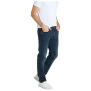 MAC Jeans Arne Gerecyclede Denim Jeans - Diepblauw Authentiek Gebruikt