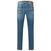 MAC Jeans Arne gerecyclede denim jeans - middenblauw, authentiek gebruikt