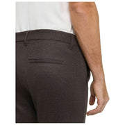 MAC Jeans jerseybroek met griffioenprint - Hot Fudged Brown