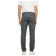 MAC Jeans Lennox wollige visgraatbroek - grijze steen
